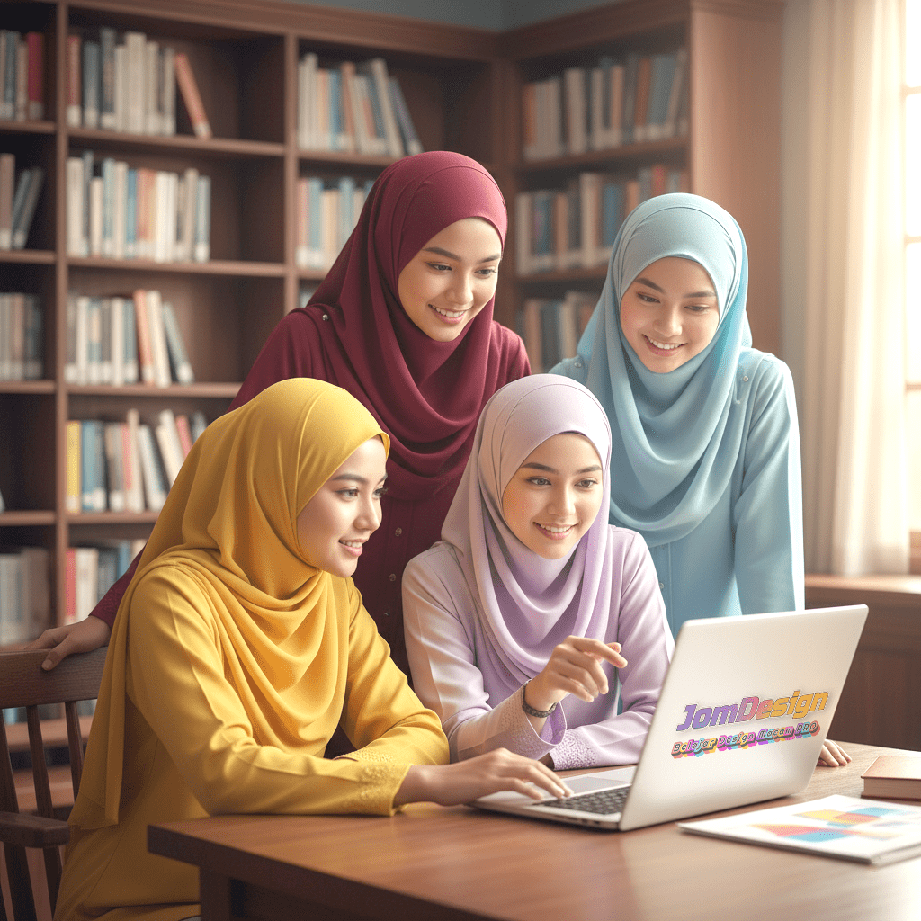 Belajar design bersama rakab-rakan