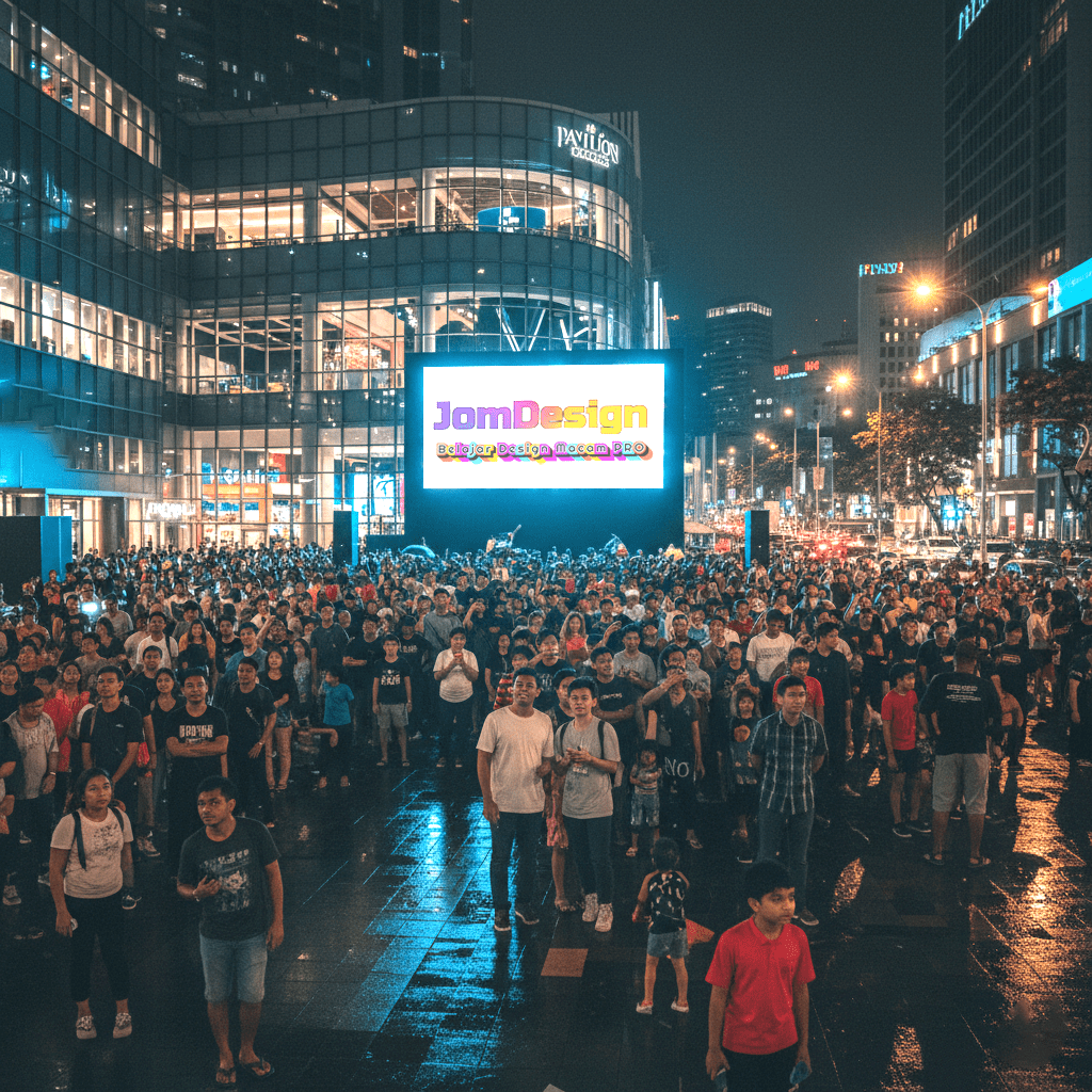 Ramai Rakyat Malaysia menyukai JomDesign