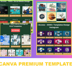 10k Template Canva Pelbagai Kategori