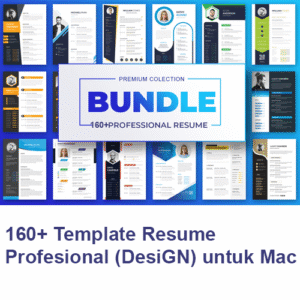 160+ Template Resume Profesional (DesiGN) untuk Mac